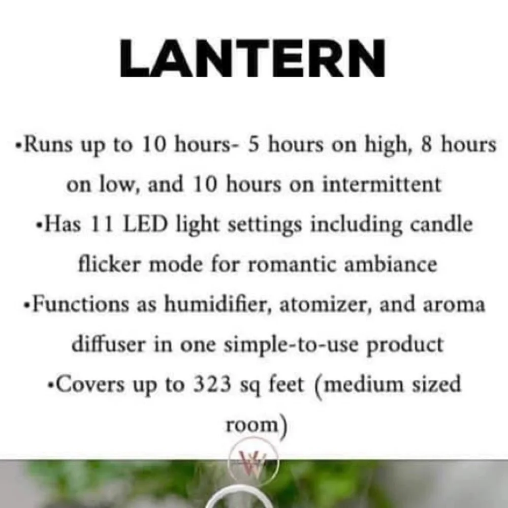 Lantern diffuser